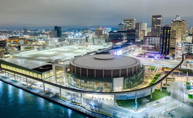 Detroit's convention center has a new name. - Courtesy of Huntington Place