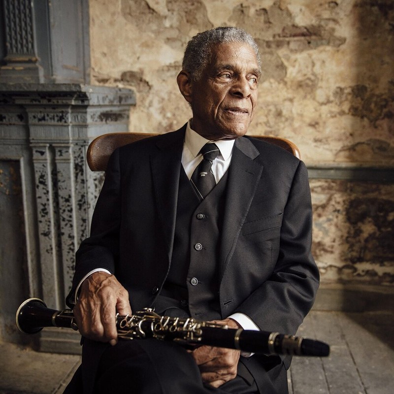 Longtime Detroit jazz musician Charlie Gabriel is back home where it all began — in the Crescent City. - Courtesy of Preservation Hall