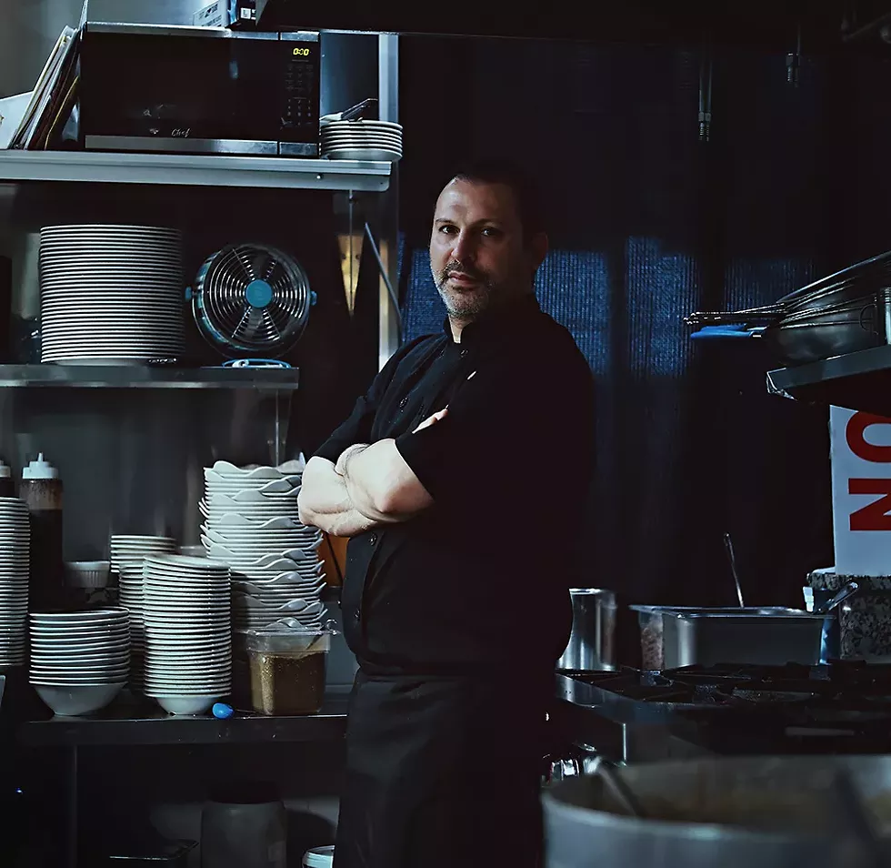 AlTayeb, which translates to “the delicious” in Arabic, is co-owned by head chef Ahmad Sanji. - CYBELLE CODISH