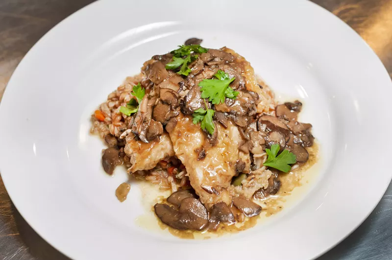 Supino's chicken Marsala. - Tom Perkins