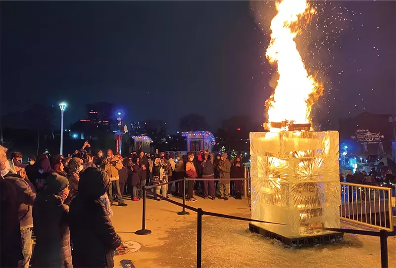 Detroit's Fire and Ice festival. - Courtesy photo