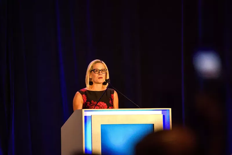 Congresswoman Kyrsten Sinema. - Shutterstock