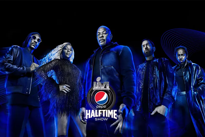 Snoop Dogg, Mary J. Blige, Dr. Dre, Eminem, and Kendrick Lamar are coming together to perform at this year’s Super Bowl. - PepsiCo