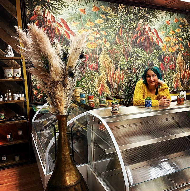 Co-owner Tiffanie Vera at Aratham Gourmet To Go's new Detroit location, opening Monday. - Aratham Gourmet To Go/ Instagram