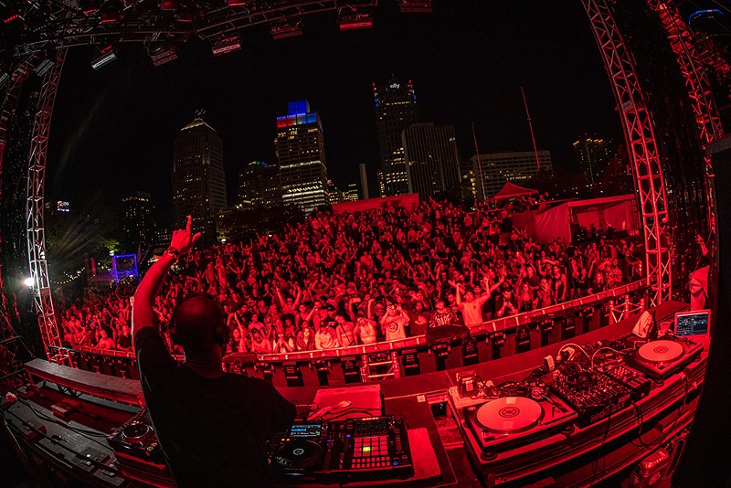 Detroit's Movement electronic music festival returns in 2022. - Stephen Bondio