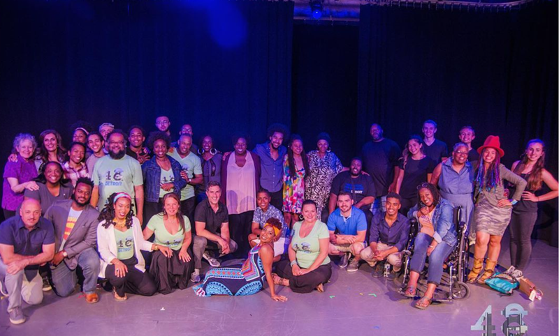 The crew from the 2019 performance of 48Hours in...Detroit. - Harlem9, Instagram