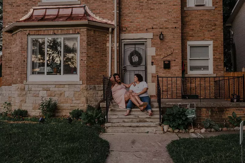 Jess and Cara Jackson at the Copper House in Detroit. - Courtesy photo