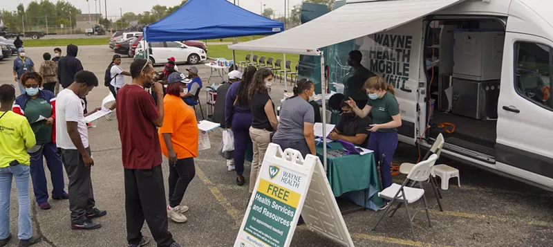 Wayne Health Mobile Units have administered more than 14,000 doses of the COVID-19 vaccine. - WAYNE HEALTH