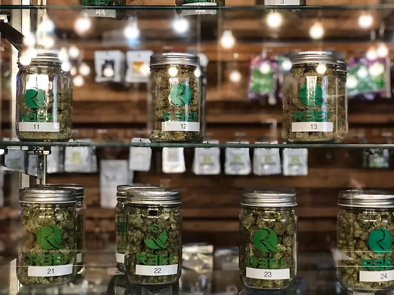 Detroit dispensaries like The Reef can soon sell adult-use cannabis. - Courtesy photo