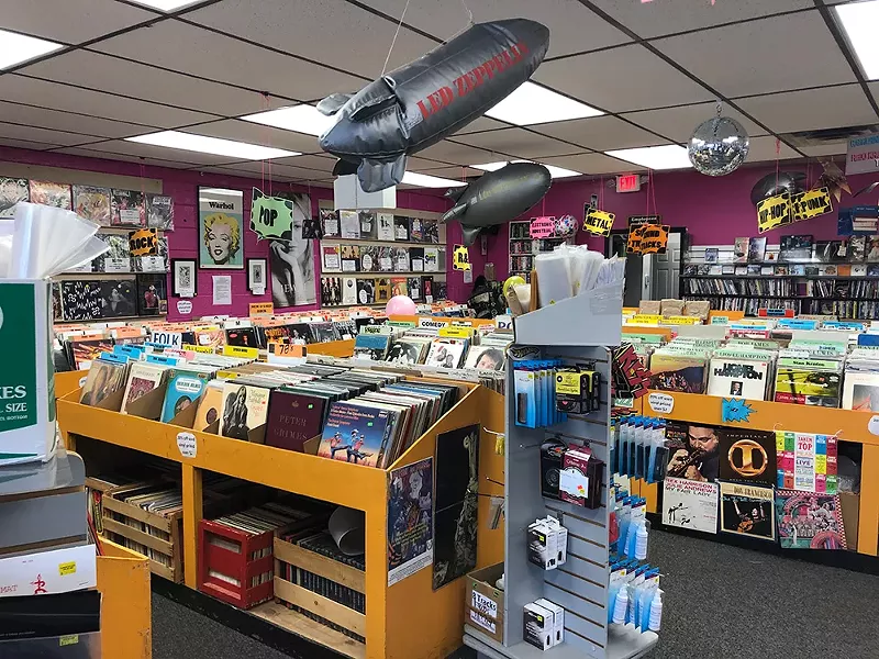 Flipside Records’ new location in Berkley. - Lee DeVito