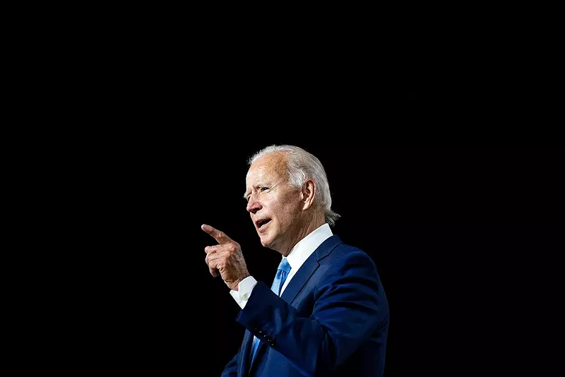 Joe Biden's approval rating is underwater. - Shutterstock