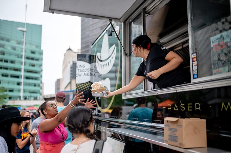 Downtown Street Eats starts Monday, May 16. - Courtesy of Downtown Detroit Partnership