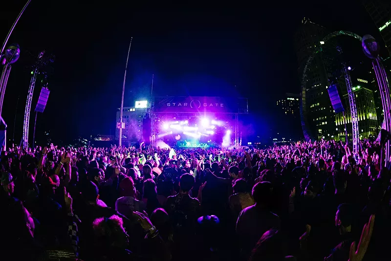 A crowd of revelers at Movement music festival. - Steven Pham / Movement