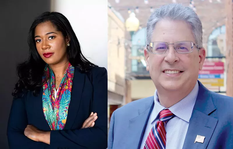 Secretary of State candidate Kristina Karamo and Attorney General candidate Matt DePerno. - COURTESY PHOTOS