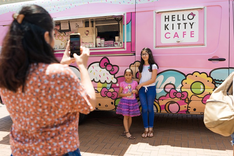 The Hello Kitty Cafe truck is a roving shrine to everyone's favorite Japanese cat. - COURTESY PHOTO