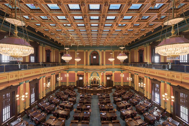 Michigan Legislature in Lansing. - Nagel Photography / Shutterstock.com