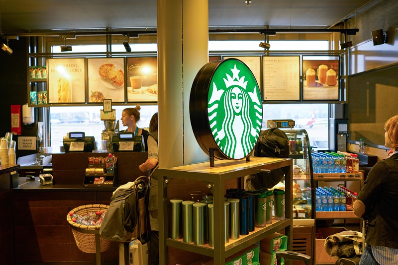 There are now nine union Starbucks stores in Michigan. - Shutterstock