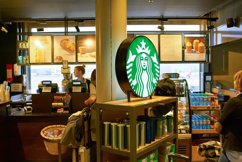 There are now nine union Starbucks stores in Michigan. - Shutterstock