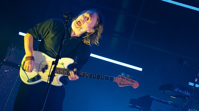 Thom Yorke performs with his band The Smile in May 2022. - RAPH_PH, FLICKR CREATIVE COMMONS