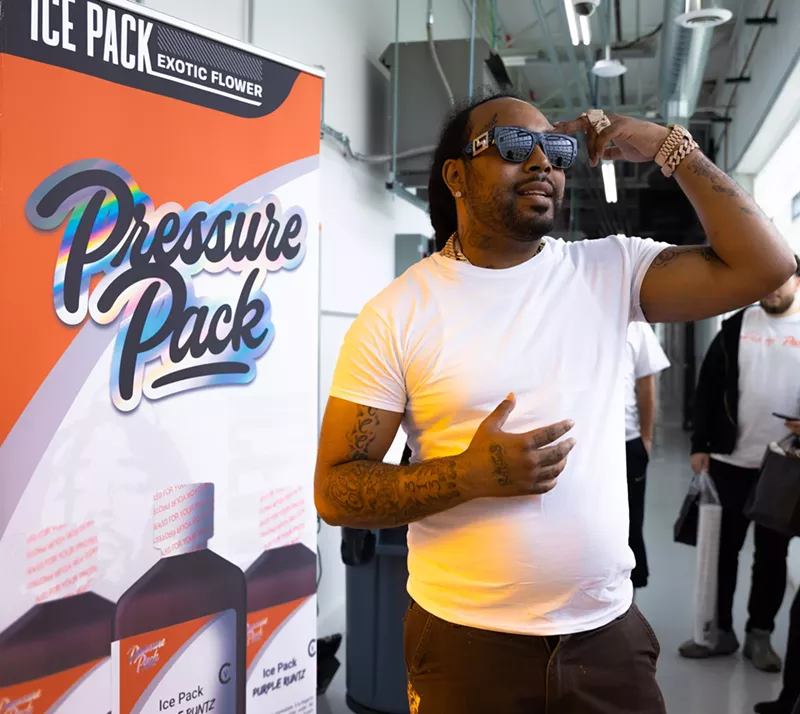 Icewear Vezzo to debut latest strain Ice Pack Purple Runtz in collaboration with Pressure Pack. - Courtesy of Pressure Pack