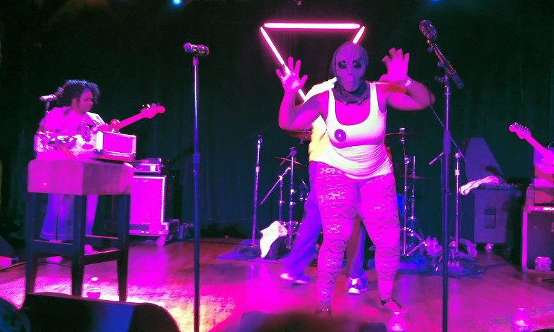 ESG performing "UFO" in San Francisco in 2015. - hinnk/ Wikimedia Creative Commons