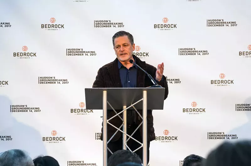 Bedrock Detroit owner Dan Gilbert. - JORDAN BUZZY