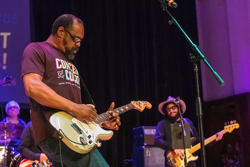 Don Was, right, performs with Mick Collins as part of the Don Was All-Star Revue. - Doug Coombe