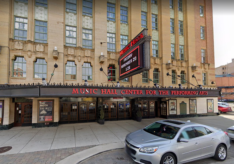 Music Hall Center for the Performing Arts - Google Maps
