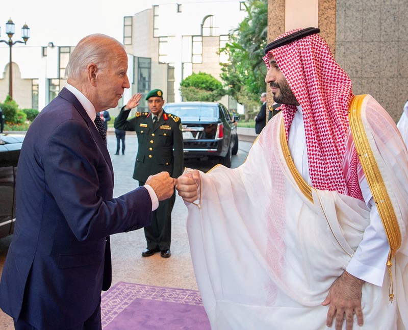 President Joe Biden and Saudi Arabia’s Crown Prince Mohammed bin Salman, or MBS. - Rueters