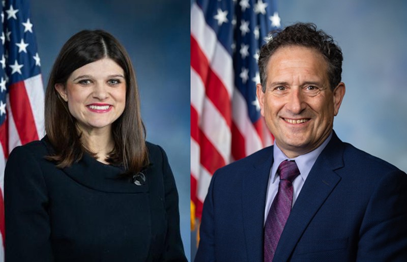 U.S. Reps. Haley Stevens and Andy Levin are facing up in the primary election. - Courtesy photos