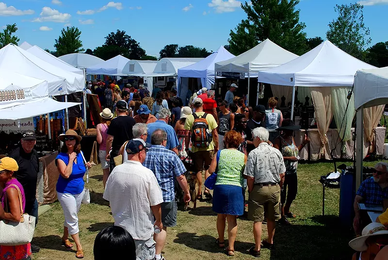 The Belle Isle Art Fair is back. - Omari Norman