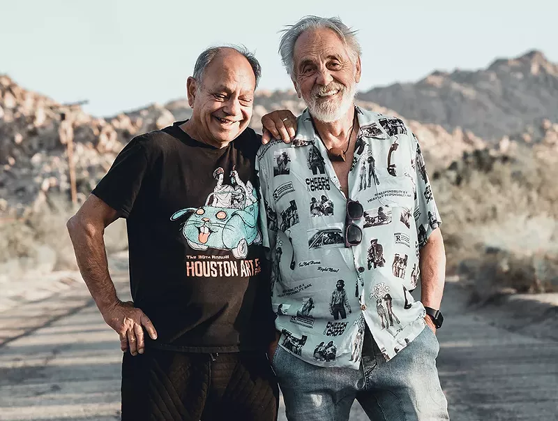 Cheech Marin and Tommy Chong. - Courtesy photo