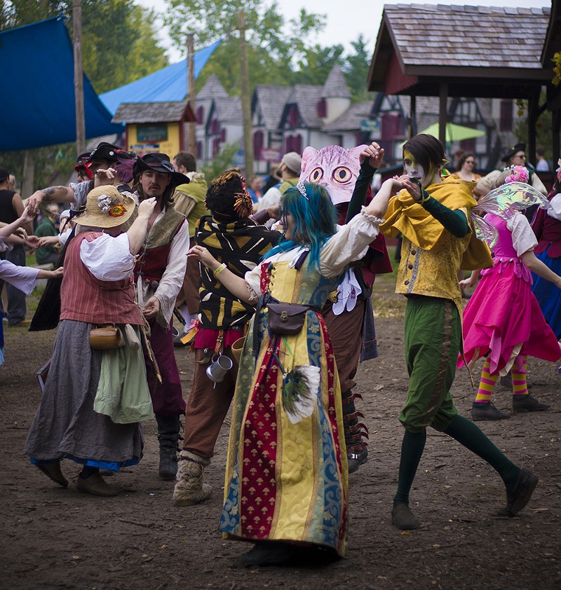Michigan Renaissance Festival attendees immerse themselves in another world. - K.macke Photography, Flickr Creative Commons