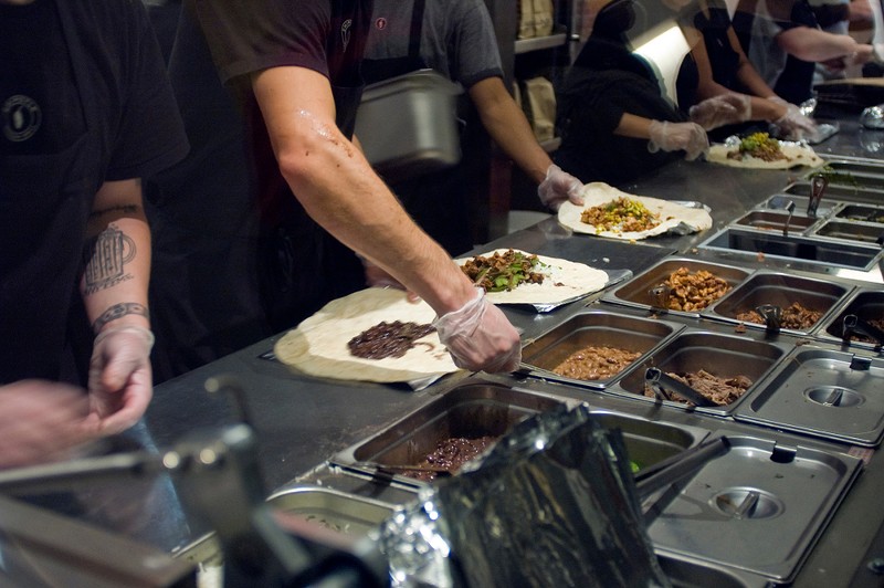 Workers at a Lansing Chipotle formed the fast-casual chain's first union. - Shutterstock