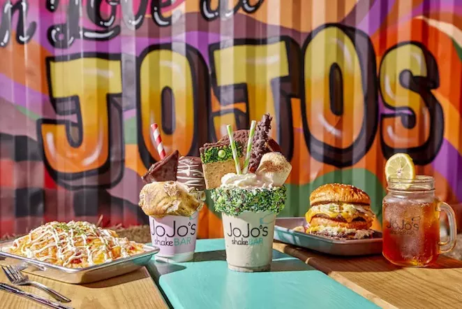 JoJo's ShakeBAR serves ridiculous milkshakes, burgers, wings, and brunch. - Courtesy photo