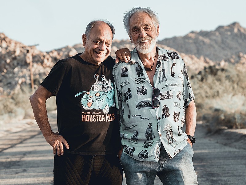 Cheech Marin (left) and Tommy Chong. - Courtesy photo