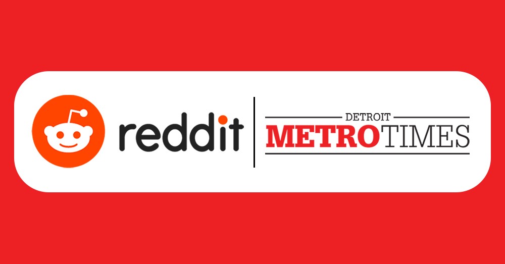 Detroit Metro Times is now on Reddit. - Reddit logo courtesy of Reddit