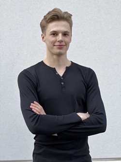 Danyil Podhrushko, 21, a dancer in the Kyiv City Ballet, has been unable to return to Ukraine since Russia invaded. - Courtesy pf Kyiv City Ballet