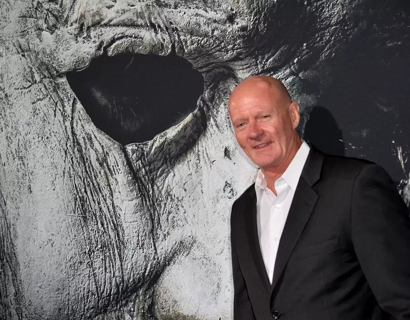 James Jude Courtney at the premiere for "Halloween" at the TCL Chinese Theatre in 2018. - Featureflash Photo/Shutterstock