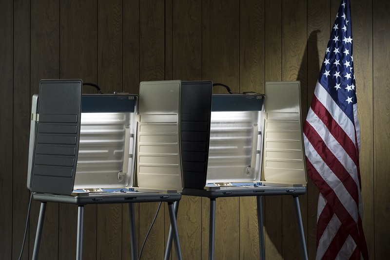 A Michigan man is accused of tampering with the August primary election in Gaines Township in Kent County. - Shutterstock