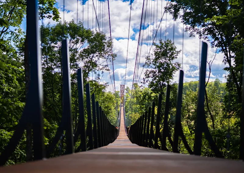 SkyBridge Michigan at Boyne Mountain Resort. - Courtesy photo