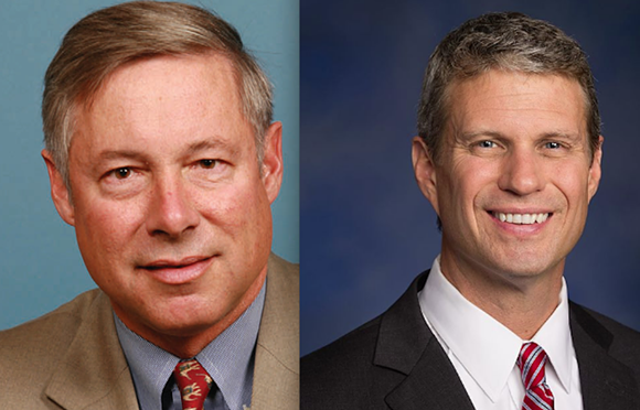 Fred Upton (left) and Bill Huizenga. - Wikipedia