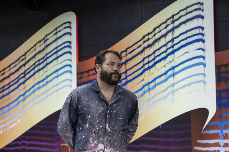 This is REVOK's first solo museum show. - Elaine Cromie/ Courtesy of Library Street Collective