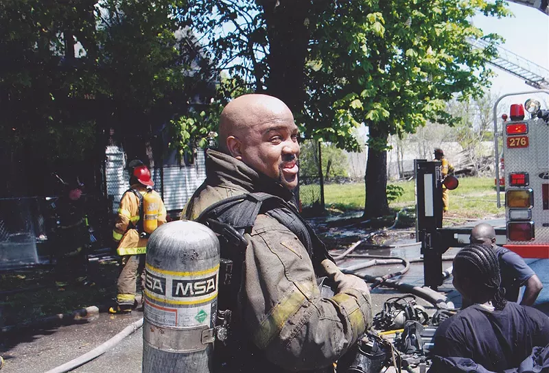 Detroit firefighter Walter Harris was killed in a Nov. 15, 2008 blaze. - Courtesy photo