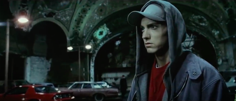 Eminem in 8 Mile. - Screenshot via YouTube