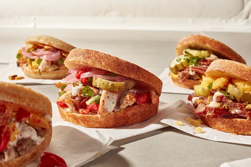 Kum & Go describes its menu as “better-than-fast food but faster-than-fast-casual food,” including sandwiches, burritos, bowls, and cold brews. - Courtesy of Kum & Go