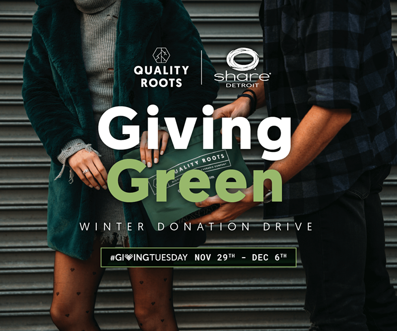 Quality Roots Partners with Share Detroit for Annual Giving Green Drive