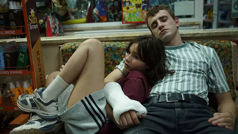Frankie Corio and Paul Mescal in Charlotte Wells’s Aftersun. - A24