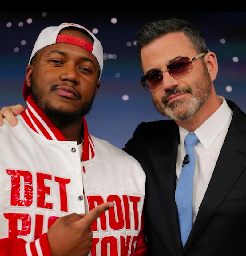 Rapper Gmac Cash performed on Jimmy Kimmel Live. - Gmac Cash / Instagram