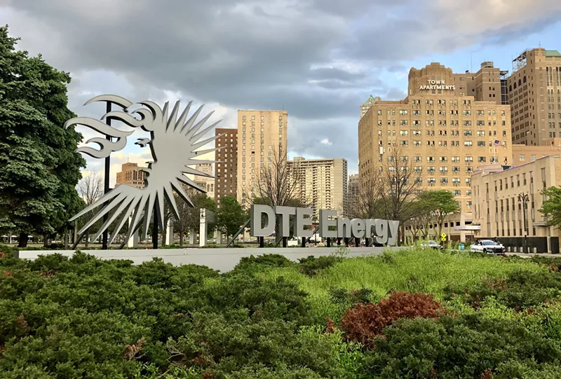 DTE Energy's headquarters in Detroit. - Steve Neavling